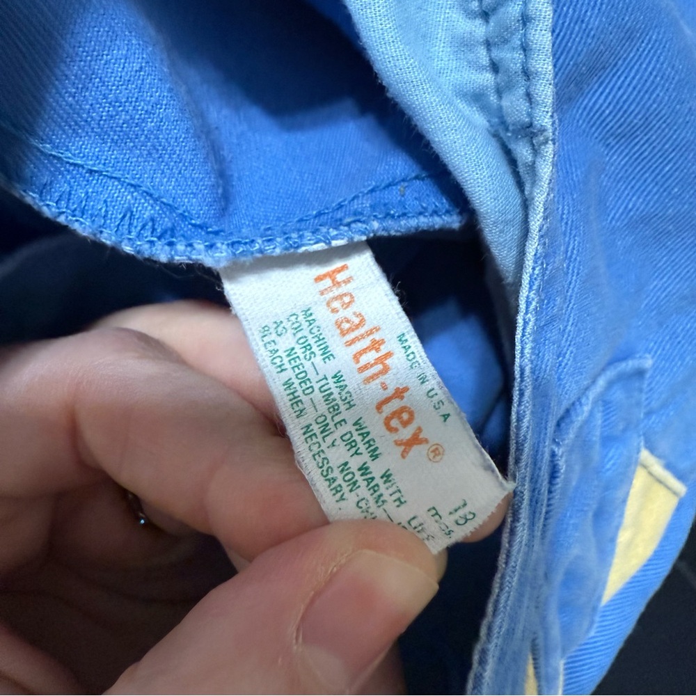 Vintage healthtex overalls color block-18 months - Picture 4 of 6
